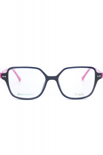 iGreen - Occhiali da vista in celluloide squadrati per donna con clip solare