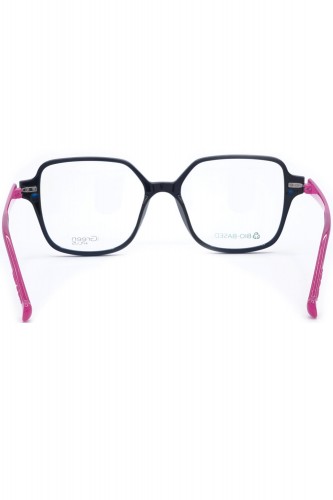 iGreen - Occhiali da vista in celluloide squadrati per donna con clip solare