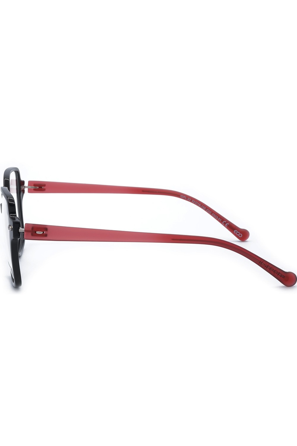 iGreen - Occhiali da vista in celluloide squadrati per donna con clip solare