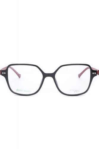 iGreen - Occhiali da vista in celluloide squadrati per donna con clip solare