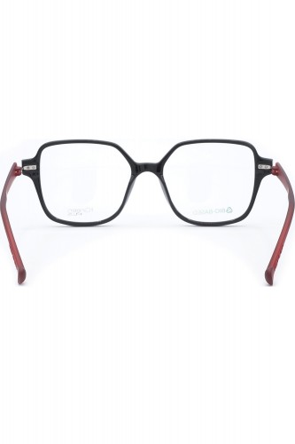 iGreen - Occhiali da vista in celluloide squadrati per donna con clip solare