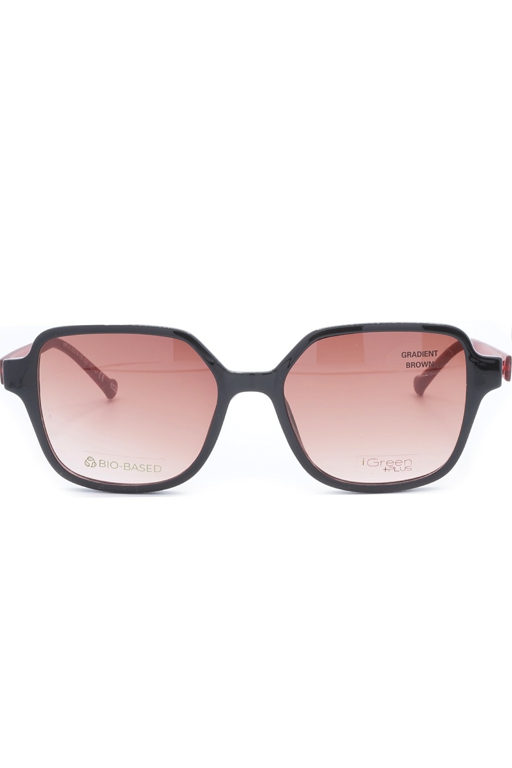 iGreen - Occhiali da vista in celluloide squadrati per donna con clip solare