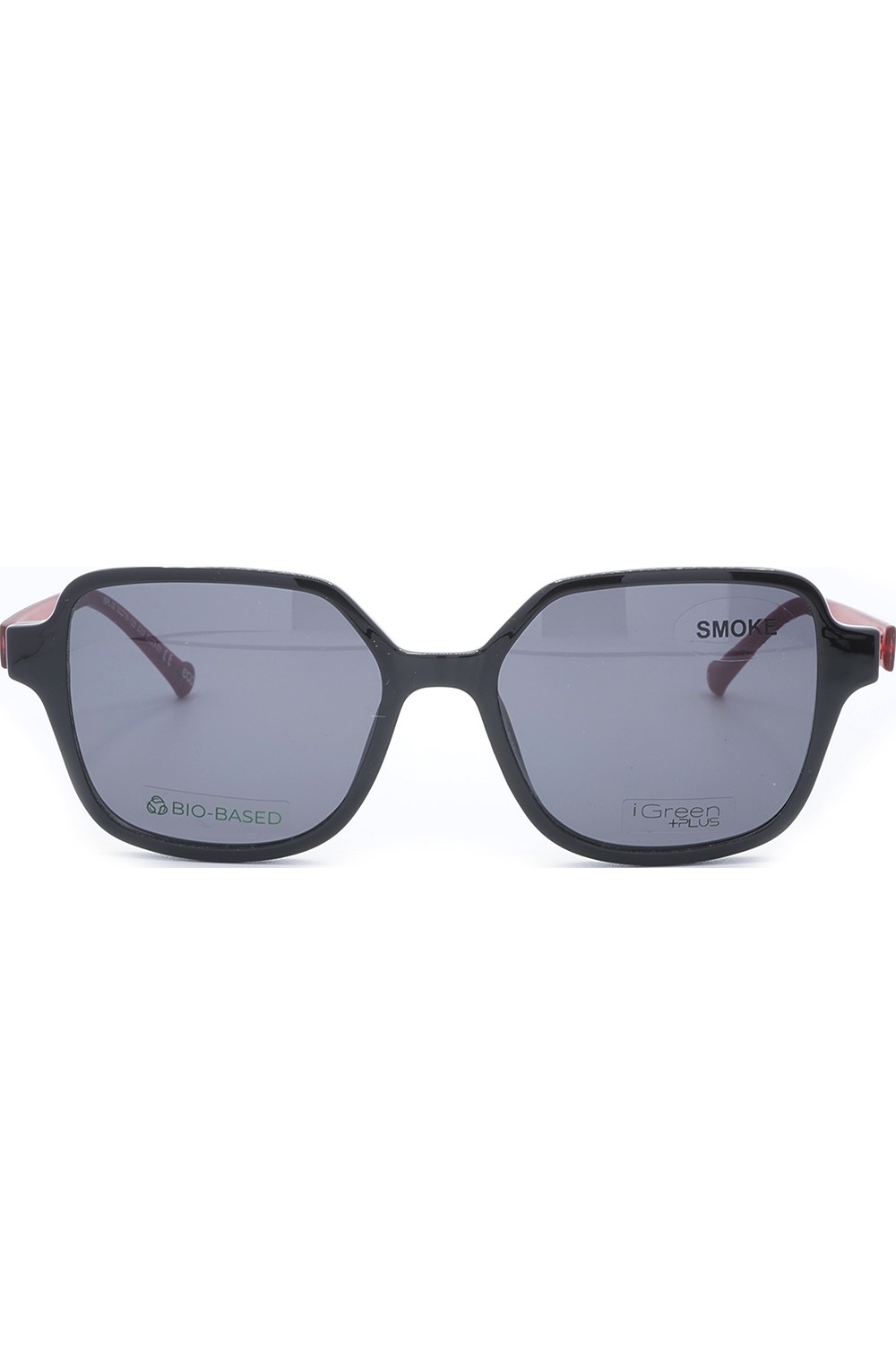 iGreen - Occhiali da vista in celluloide squadrati per donna con clip solare