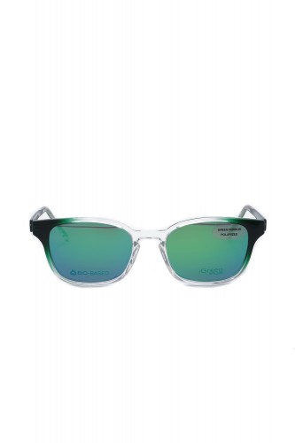 iGreen - Occhiali da vista in celluloide rettangolari per bambini con clip 2