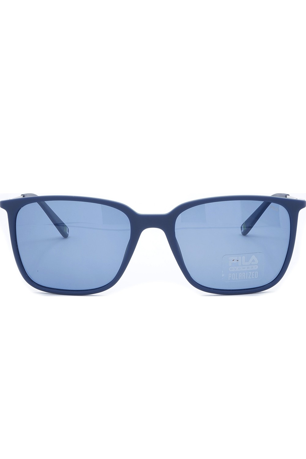 Fila - Occhiali da sole in celluloide squadrati unisex blu - SF9393 C03P