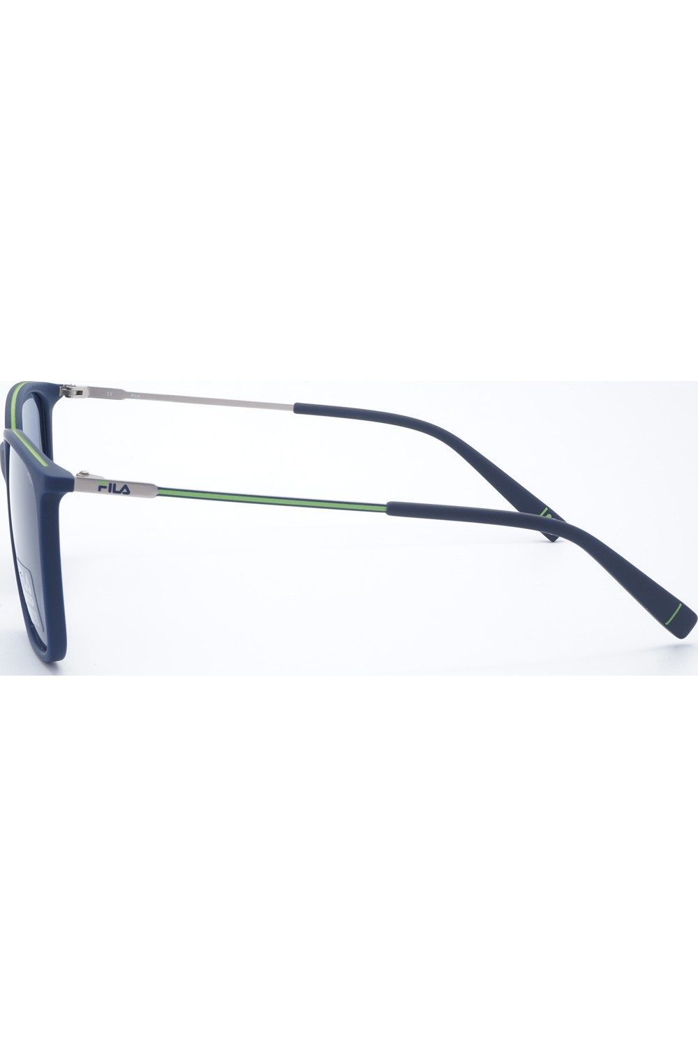 Fila - Occhiali da sole in celluloide squadrati unisex blu - SF9393 C03P