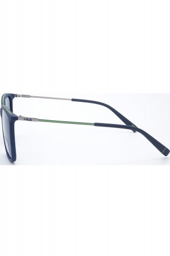 Fila - Occhiali da sole in celluloide squadrati unisex blu - SF9393 C03P