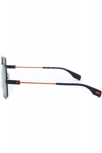 Fila - Occhiali da sole in metallo squadrati unisex blu - SF9994 C49P