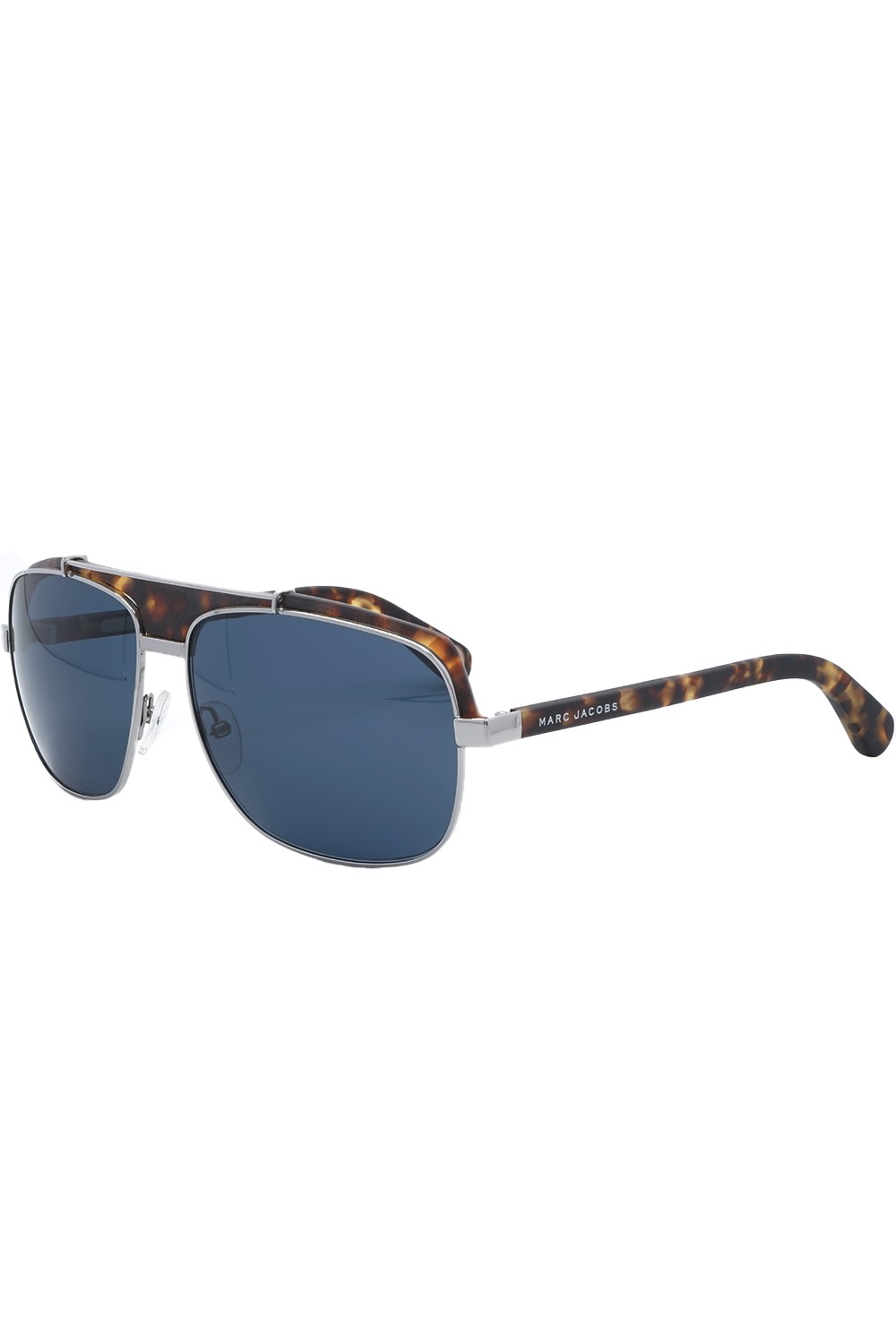 Marc Jacobs - Occhiali da sole in celluloide squadrati per uomo tartarugato -