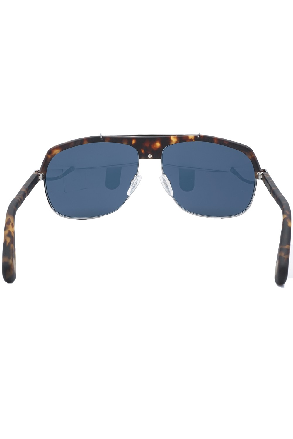 Marc Jacobs - Occhiali da sole in celluloide squadrati per uomo tartarugato -