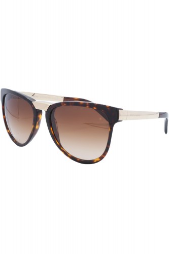 Dolce&Gabbana - Occhiali da sole in celluloide a goccia unisex tartarugato -