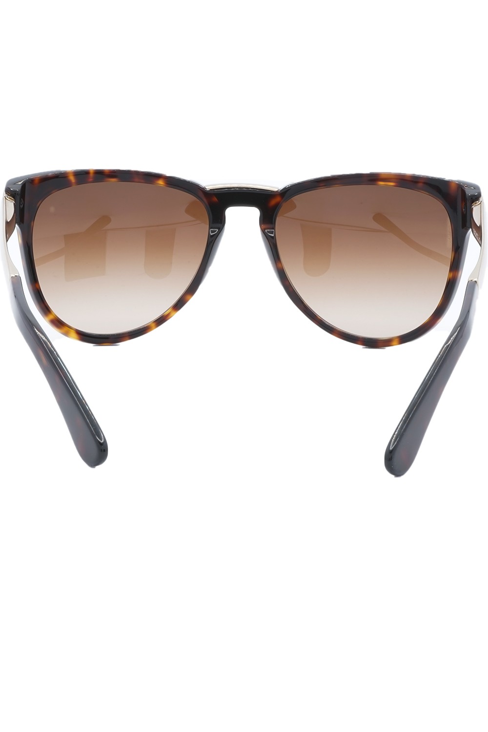 Dolce&Gabbana - Occhiali da sole in celluloide a goccia unisex tartarugato -