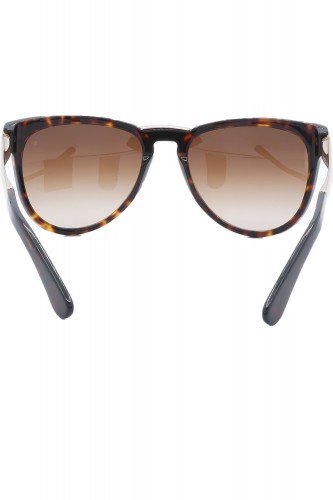 Dolce&Gabbana - Occhiali da sole in celluloide a goccia unisex tartarugato -