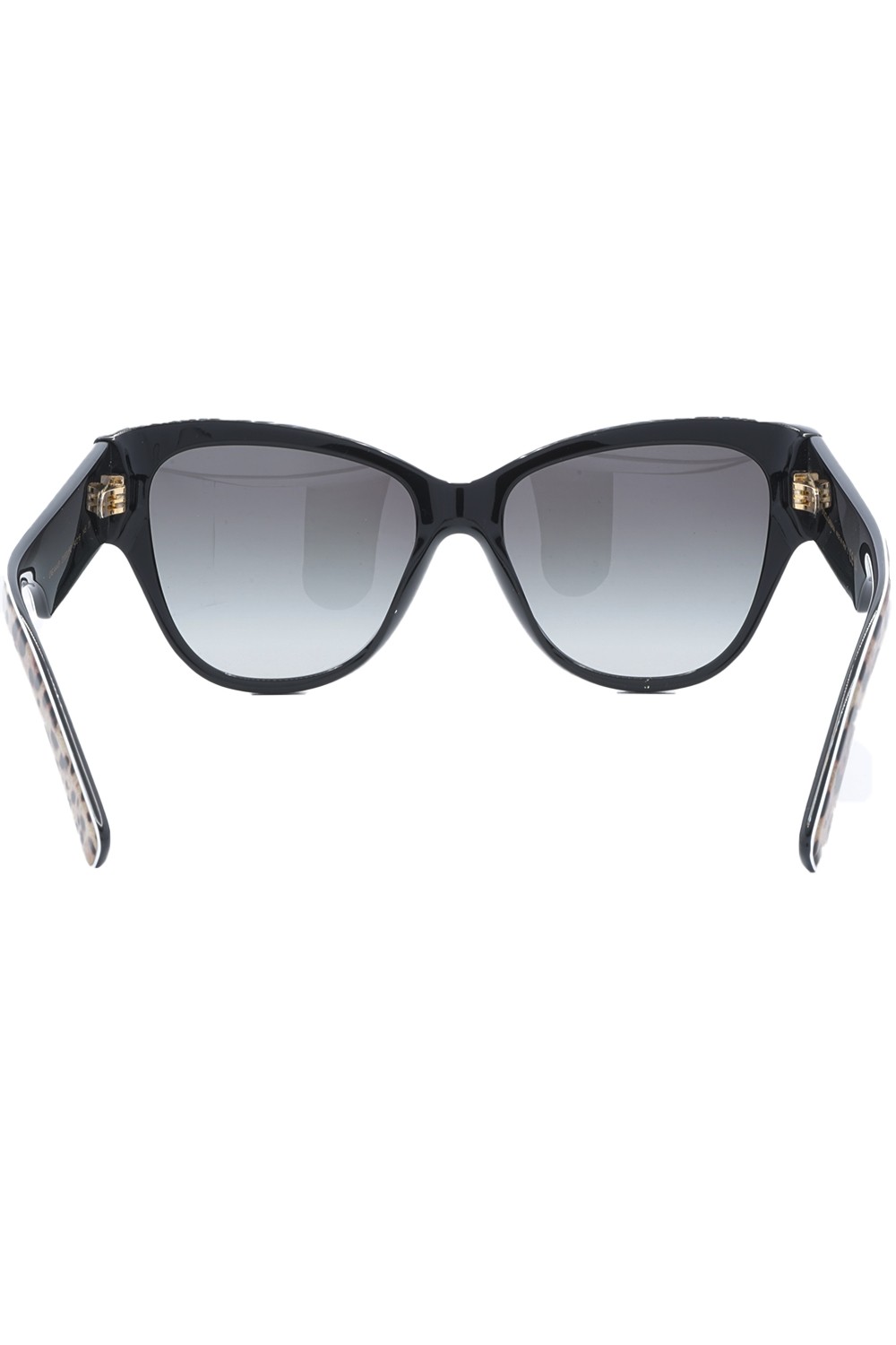Dolce&Gabbana - Occhiali da sole in celluloide cat eye per donna animalier -