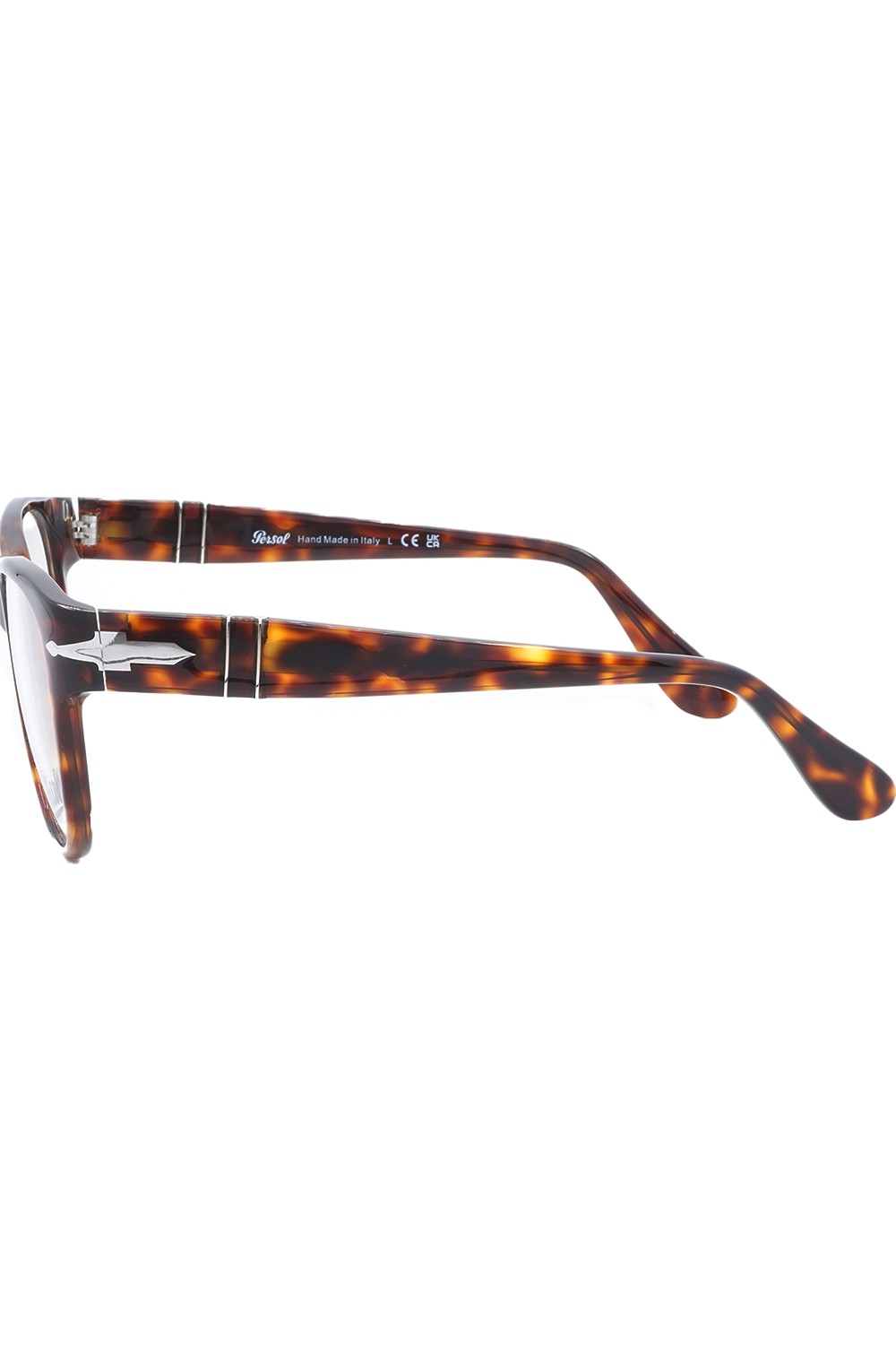 Persol - Occhiali da vista in celluloide squadrati per uomo tartarugato - 3312V
