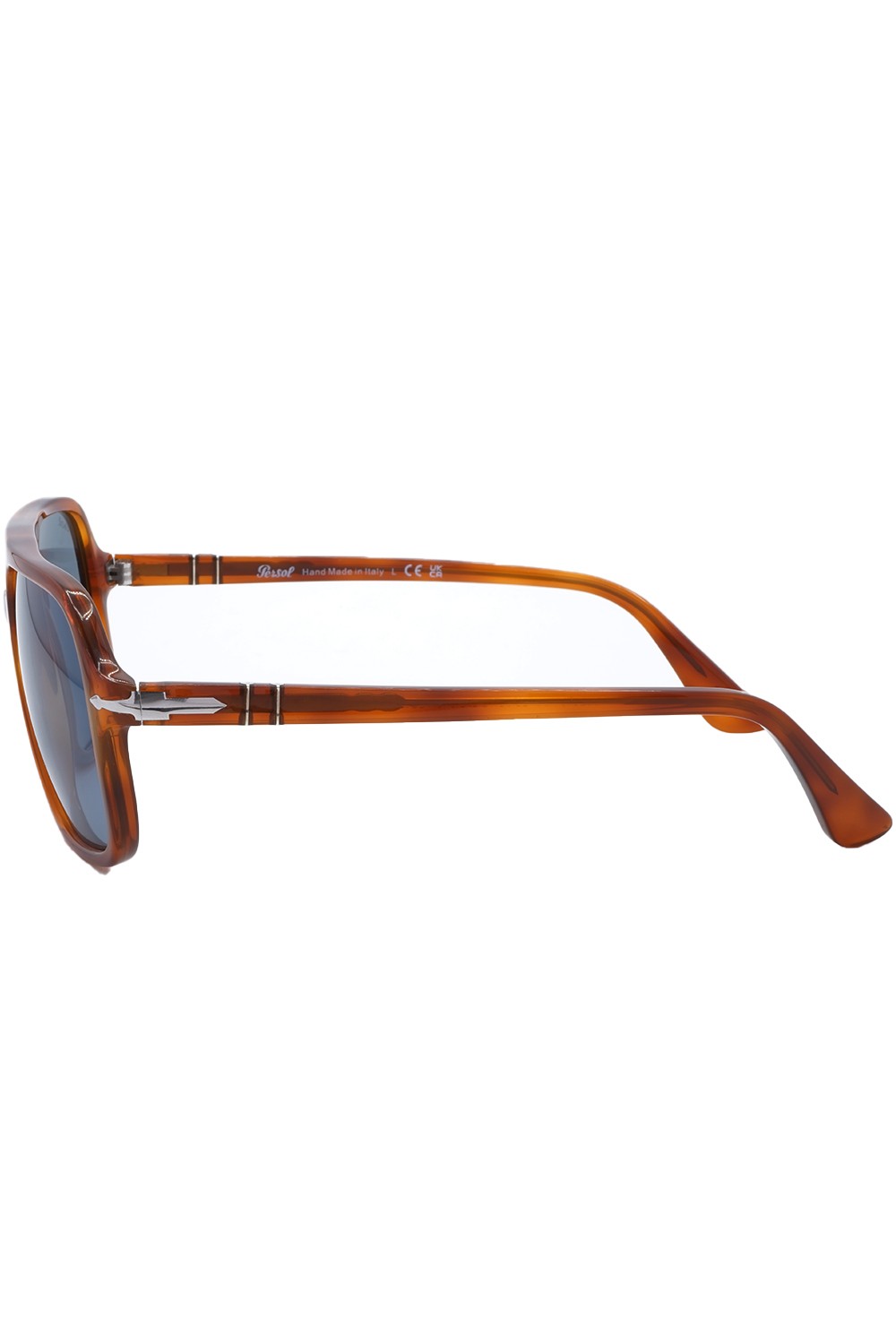 Persol - Occhiali da sole in celluloide squadrati per uomo tartarugato - 3328S