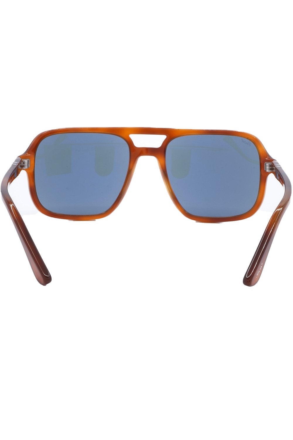 Persol - Occhiali da sole in celluloide squadrati per uomo tartarugato - 3328S