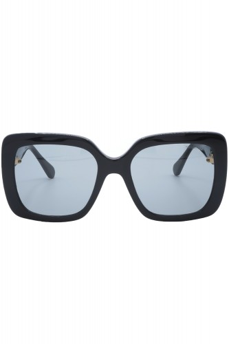 Swarovski - Occhiali da sole in celluloide a farfalla per donna nero - SK6001