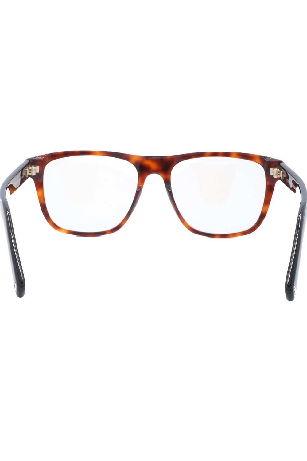 Tom Ford - Occhiali da vista in celluloide squadrati unisex tartarugato -