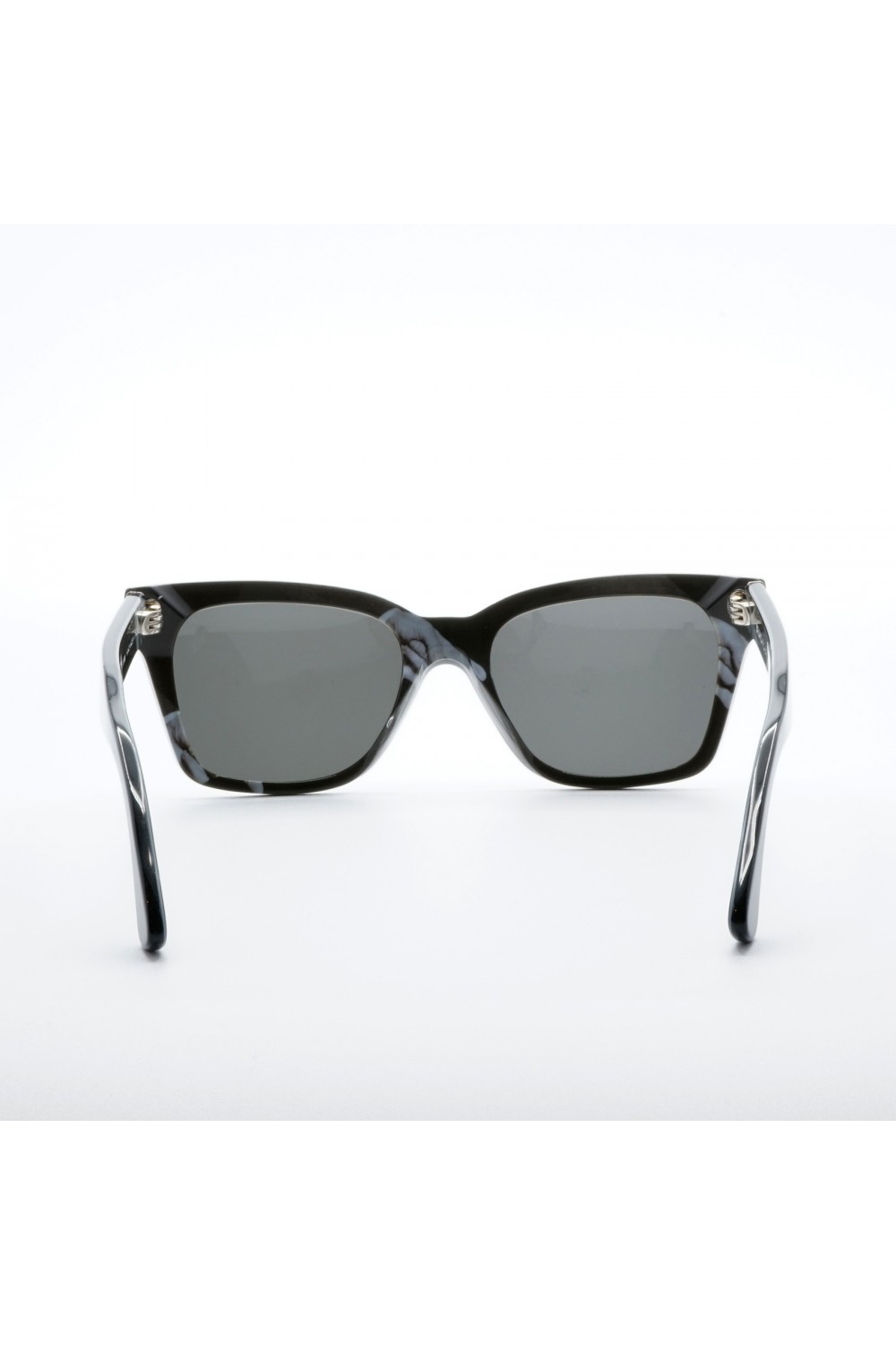 Retrosuperfuture - Occhiali da sole in celluloide squadrati per uomo blu - T86