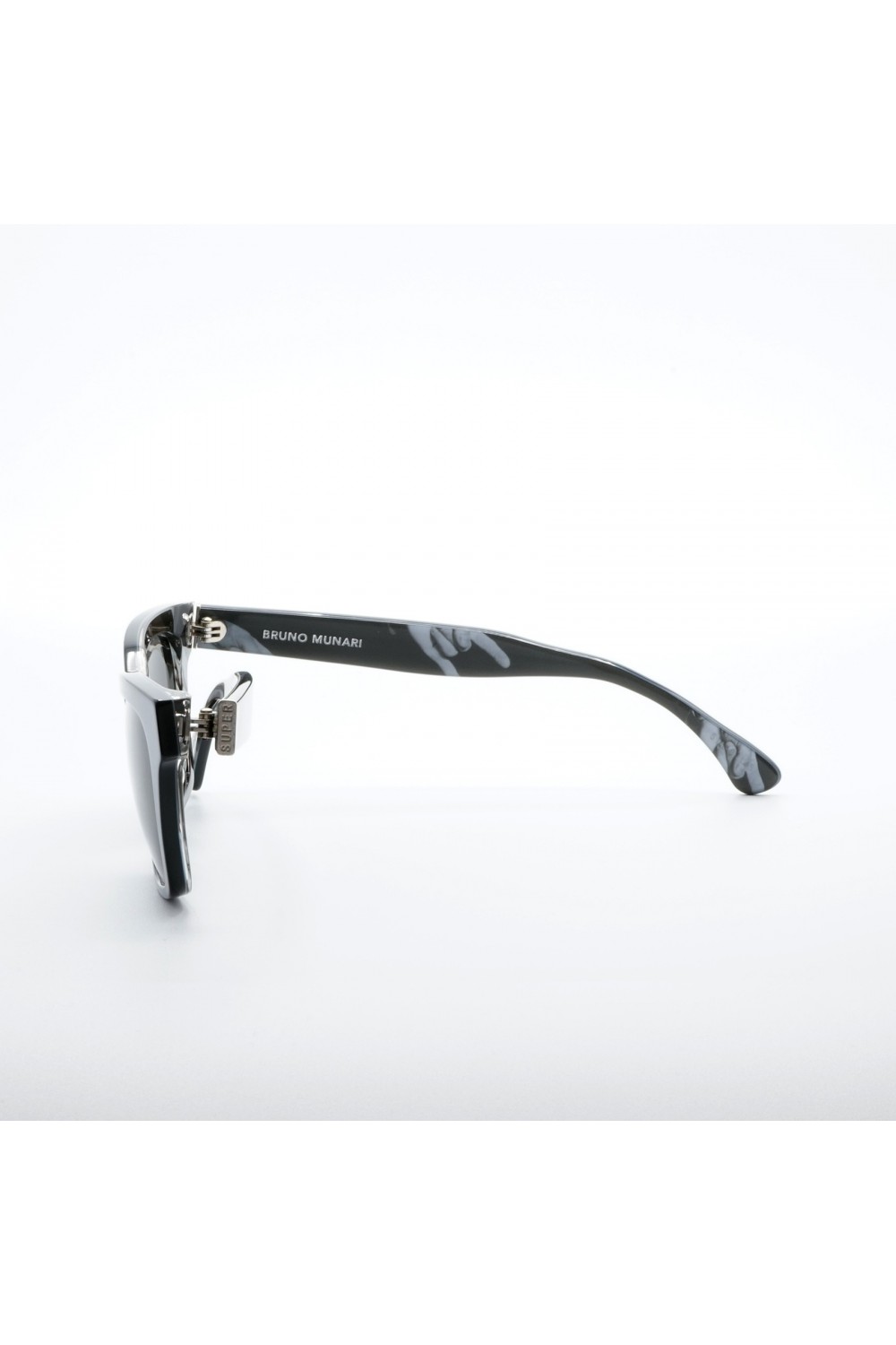 Retrosuperfuture - Occhiali da sole in celluloide squadrati per uomo blu - T86