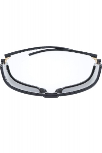 Tom Ford - Occhiali da sole in celluloide squadrati a mascherina unisex nero -