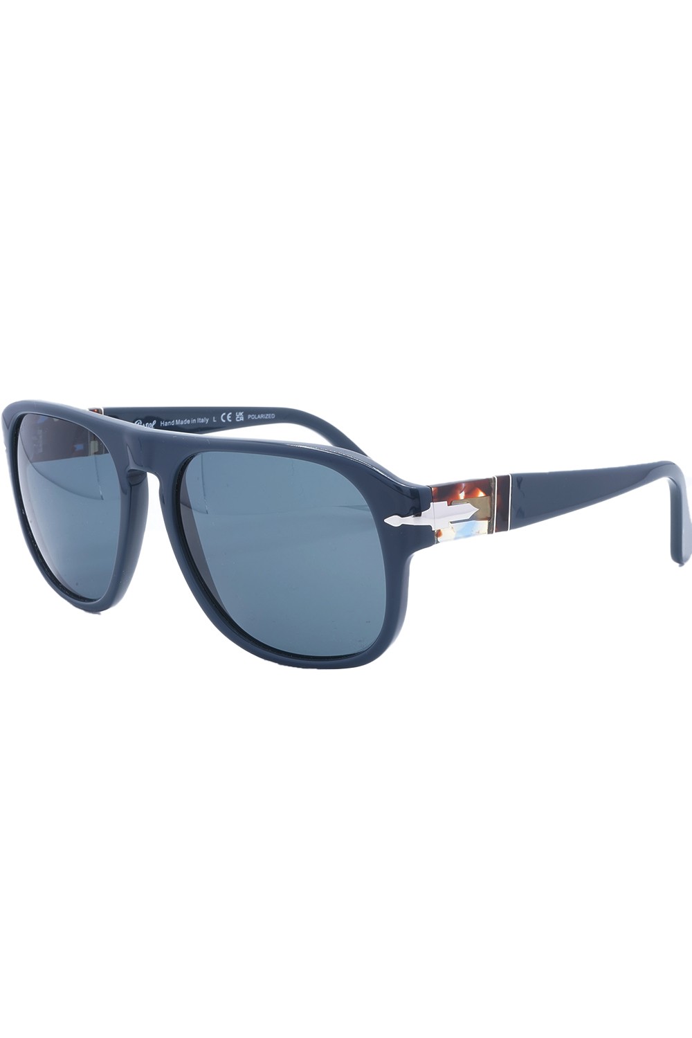 Persol - Occhiali da sole in celluloide squadrati per uomo blu - 3310S 1183/3R