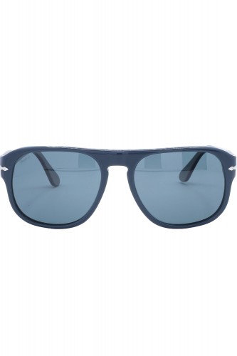 Persol - Occhiali da sole in celluloide squadrati per uomo blu - 3310S 1183/3R 2