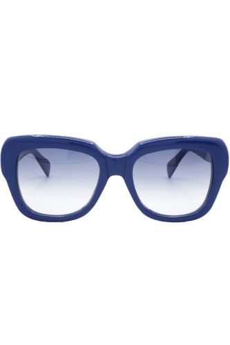 Celine - Occhiali da sole in celluloide squadrati per donna blu - CL41022/S 2