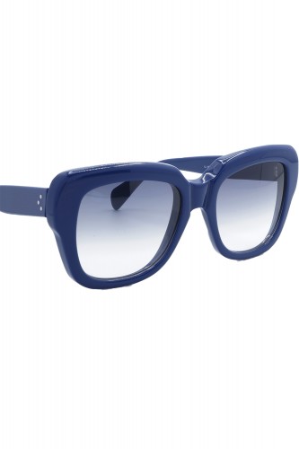 Celine - Occhiali da sole in celluloide squadrati per donna blu - CL41022/S