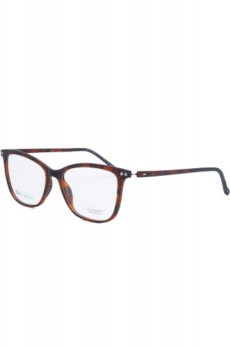 iGreen - Occhiali da vista in celluloide cat eye per donna tartarugato -