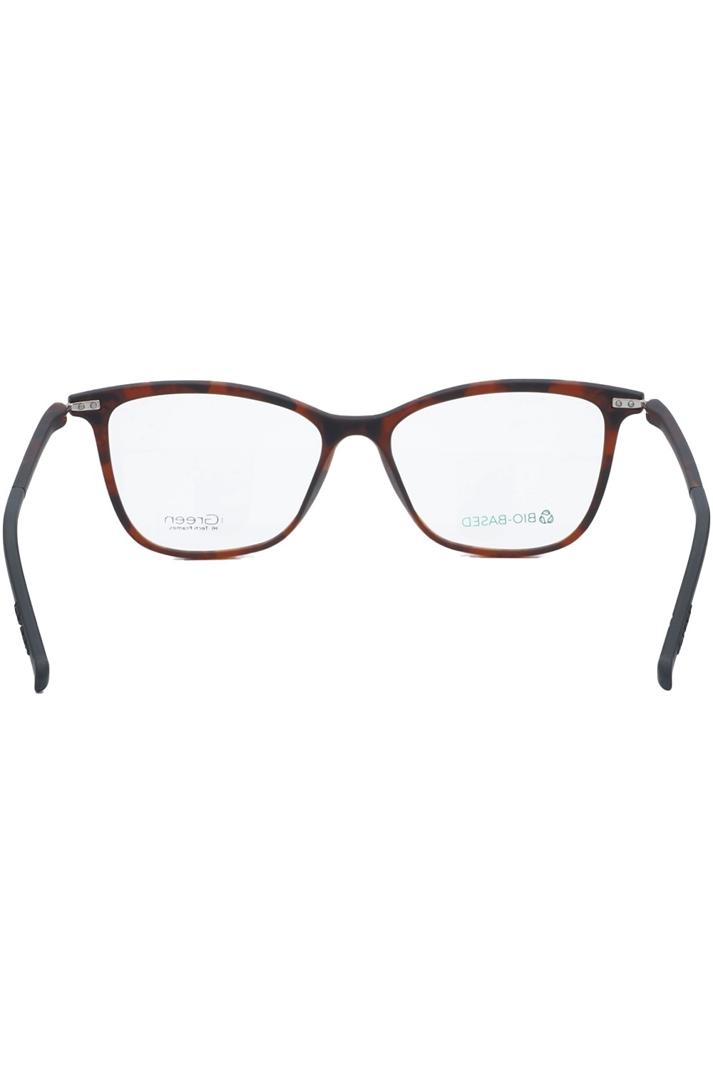 iGreen - Occhiali da vista in celluloide cat eye per donna tartarugato -