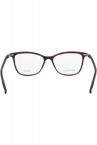 iGreen - Occhiali da vista in celluloide cat eye per donna tartarugato -