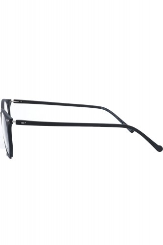 iGreen - Occhiali da vista in celluloide esagonale unisex nero - IGV10.03 C02M