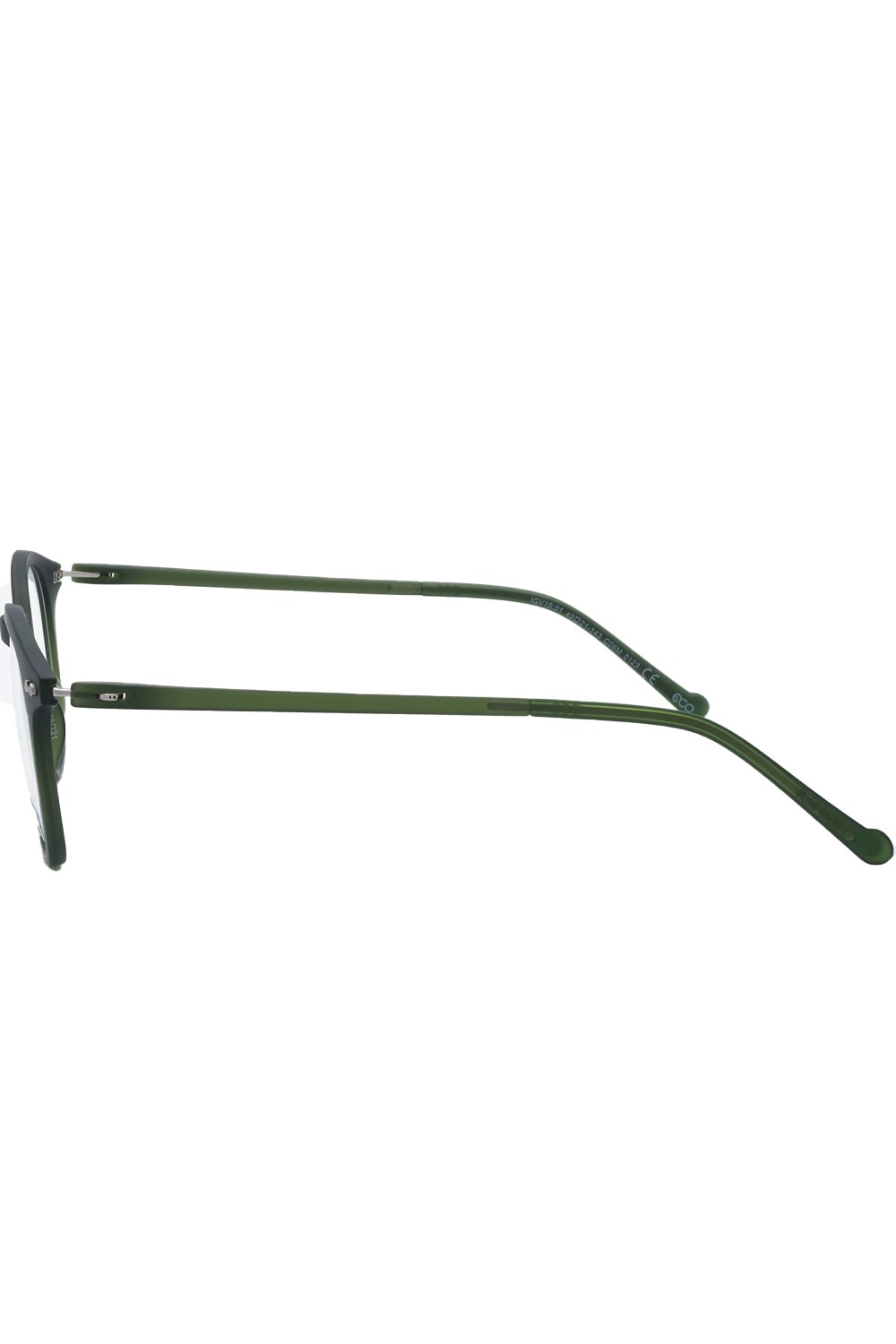 iGreen - Occhiali da vista in celluloide tondi unisex verde - IGV10.01 C06M