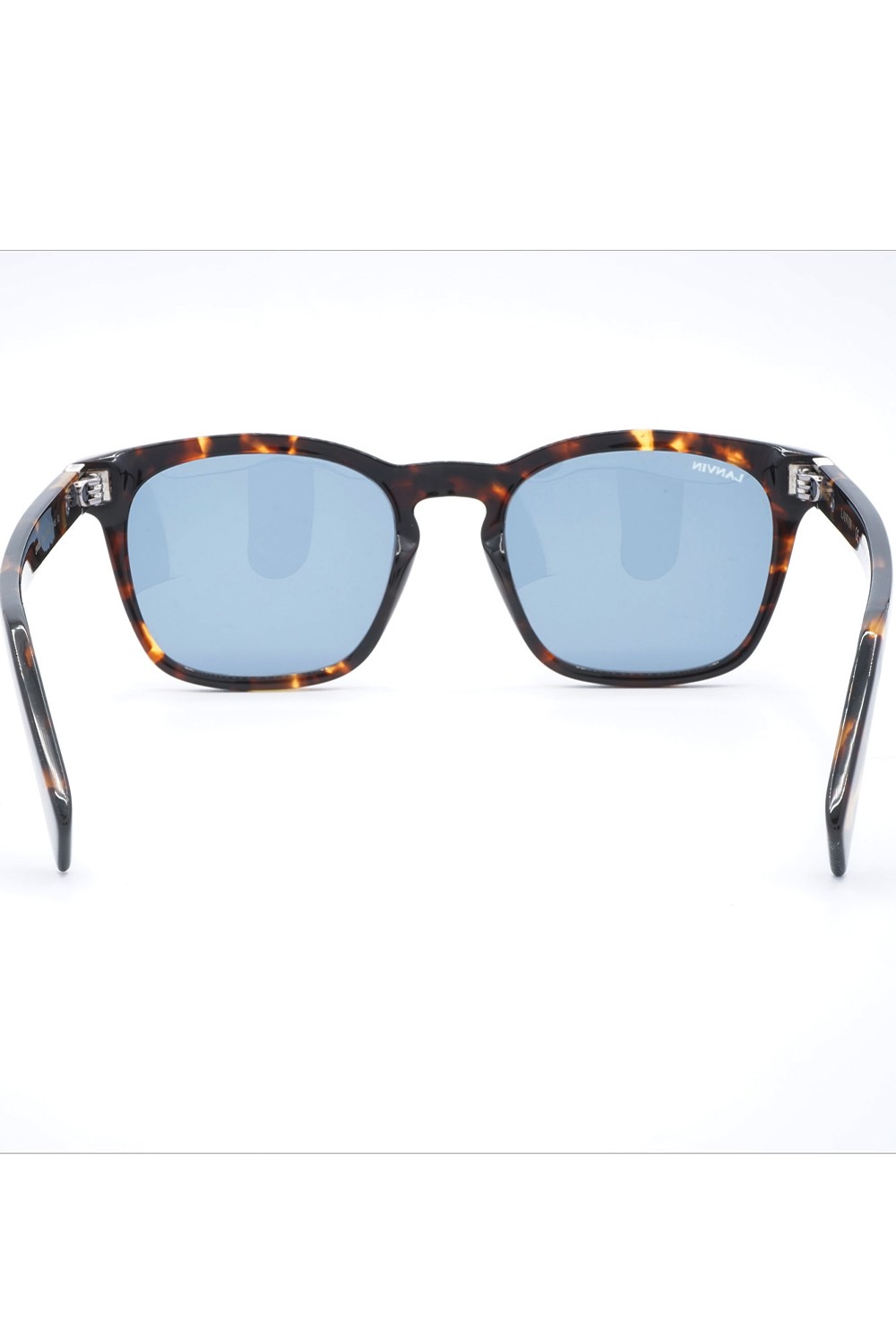 Lanvin - Occhiali da sole in celluloide squadrati unisex tartarugato - LNV630S