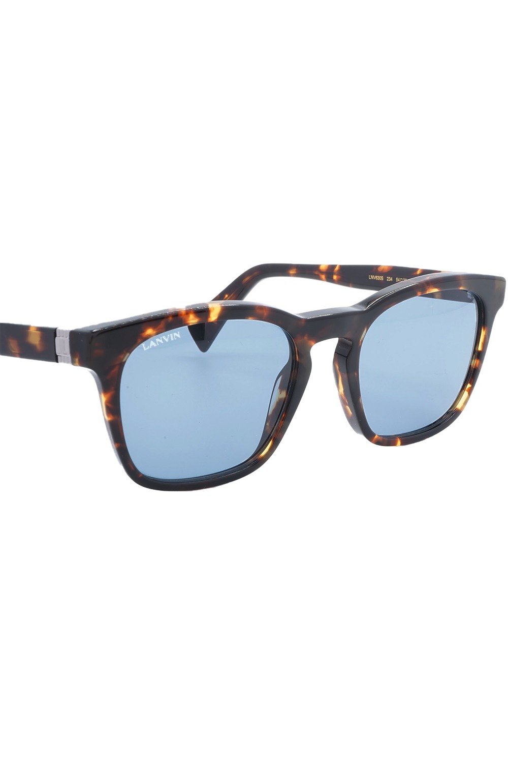 Lanvin - Occhiali da sole in celluloide squadrati unisex tartarugato - LNV630S