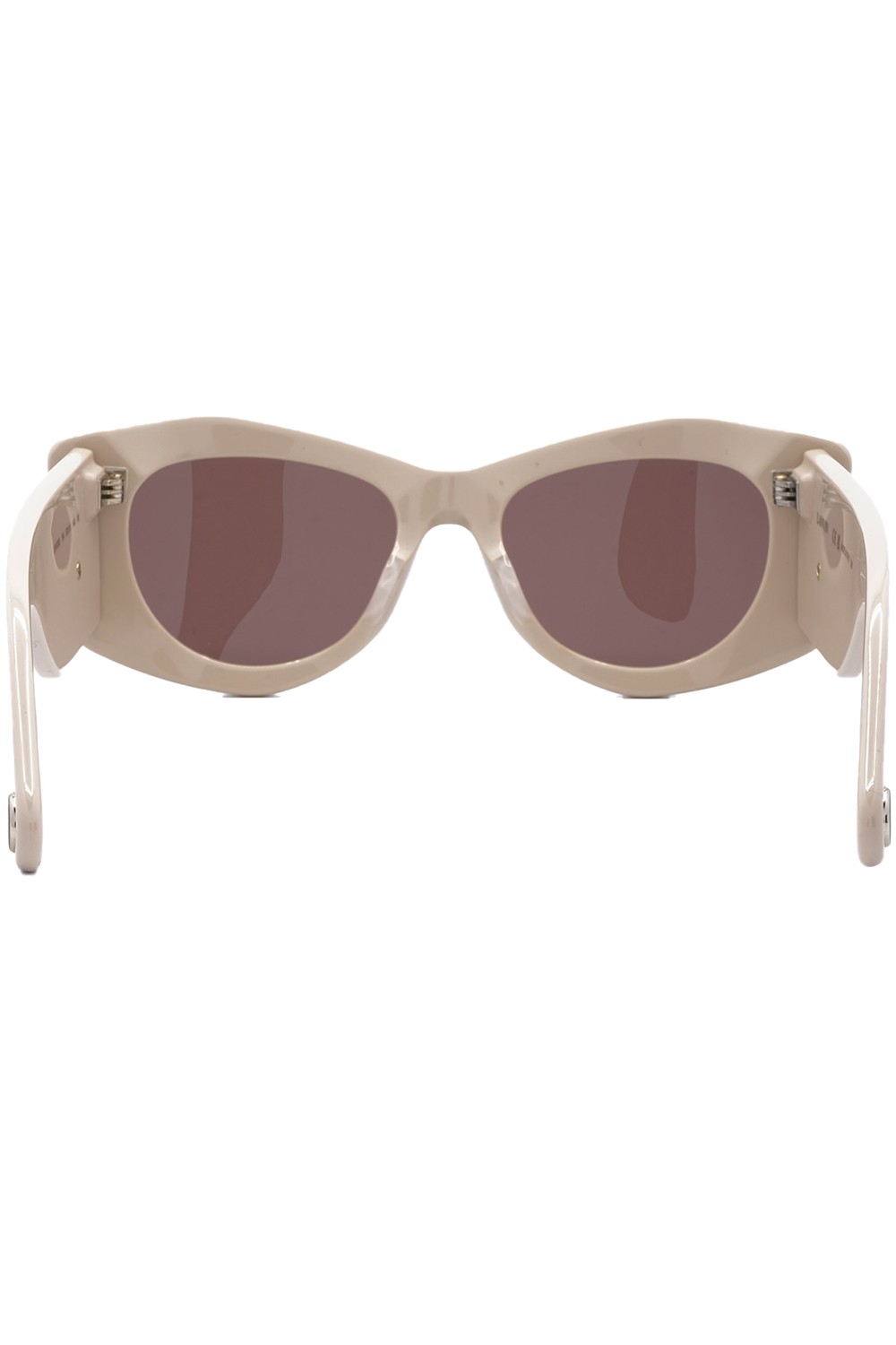 Lanvin - Occhiali da sole in celluloide cat eye per donna beige - LNV638S 104