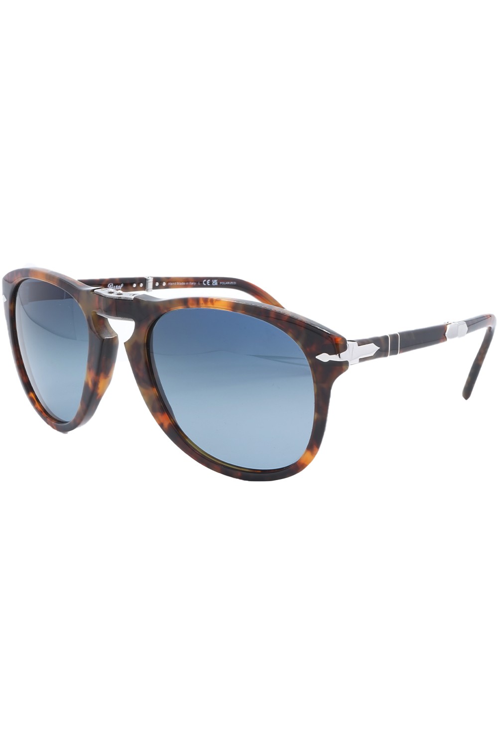Persol - Occhiali da sole in celluloide a goccia per uomo tartarugato - 714SM