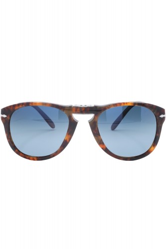 Persol - Occhiali da sole in celluloide a goccia per uomo tartarugato - 714SM 2