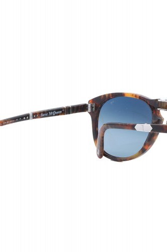 Persol - Occhiali da sole in celluloide a goccia per uomo tartarugato - 714SM