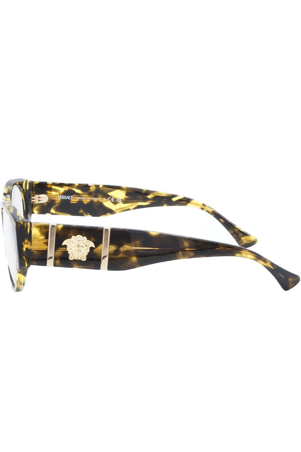Versace - Occhiali da vista in celluloide ovali unisex tartarugato - 3345U 5428
