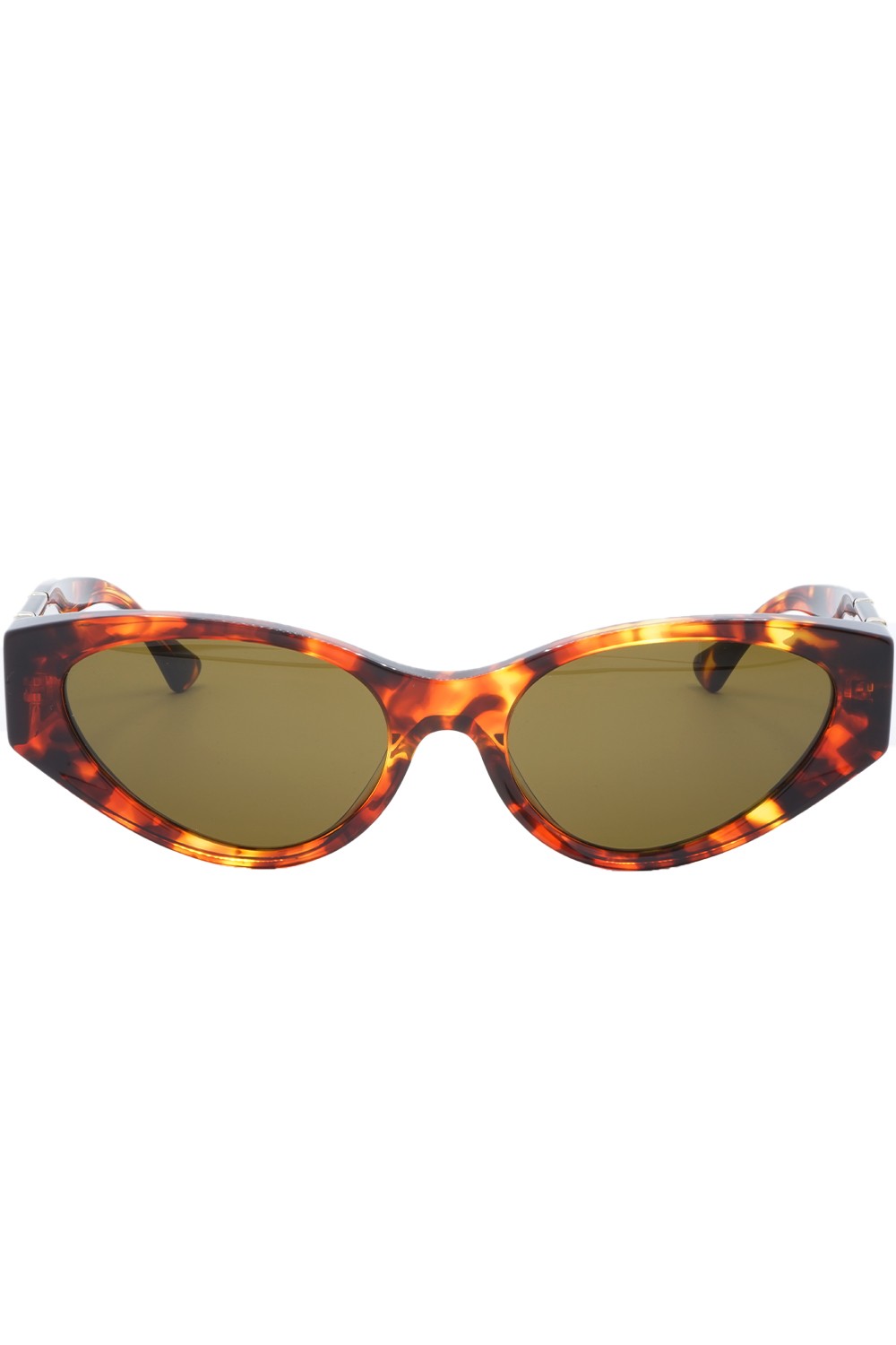 Versace - Occhiali da sole in celluloide cat eye per donna tartarugato - 4454