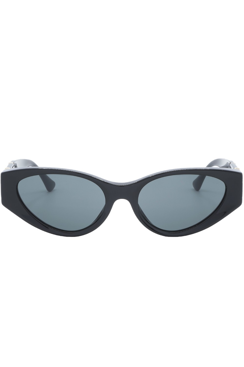 Versace - Occhiali da sole in celluloide cat eye per donna nero - 4454 GB1/87