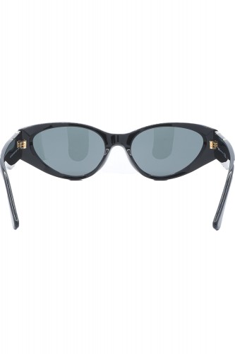 Versace - Occhiali da sole in celluloide cat eye per donna nero - 4454 GB1/87