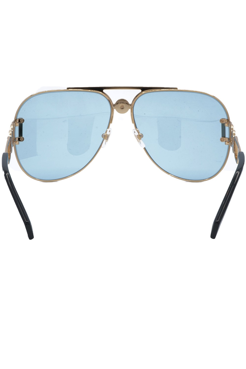 Versace - Occhiali da sole in metallo a goccia unisex oro - 2255 1002/1