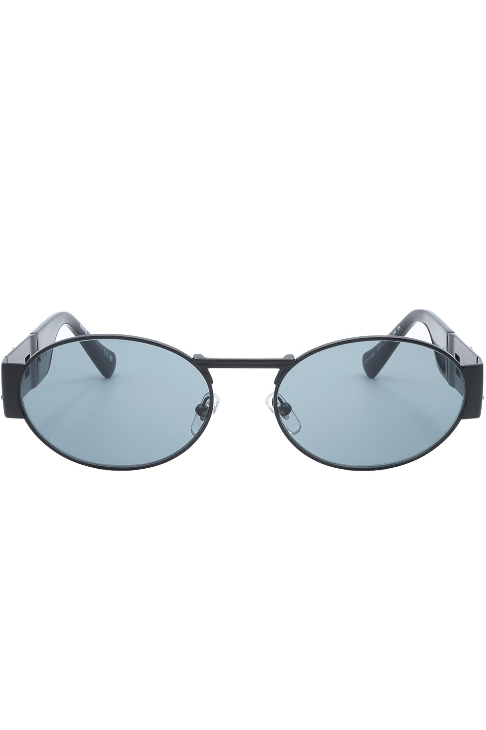 Versace - Occhiali da sole in metallo ovali unisex nero - 2264 1261/1