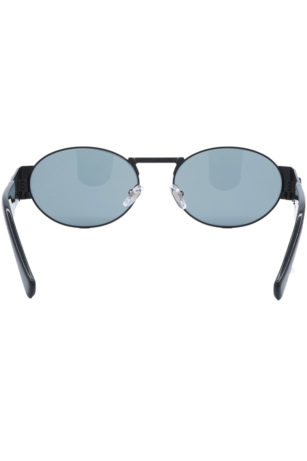 Versace - Occhiali da sole in metallo ovali unisex nero - 2264 1261/1