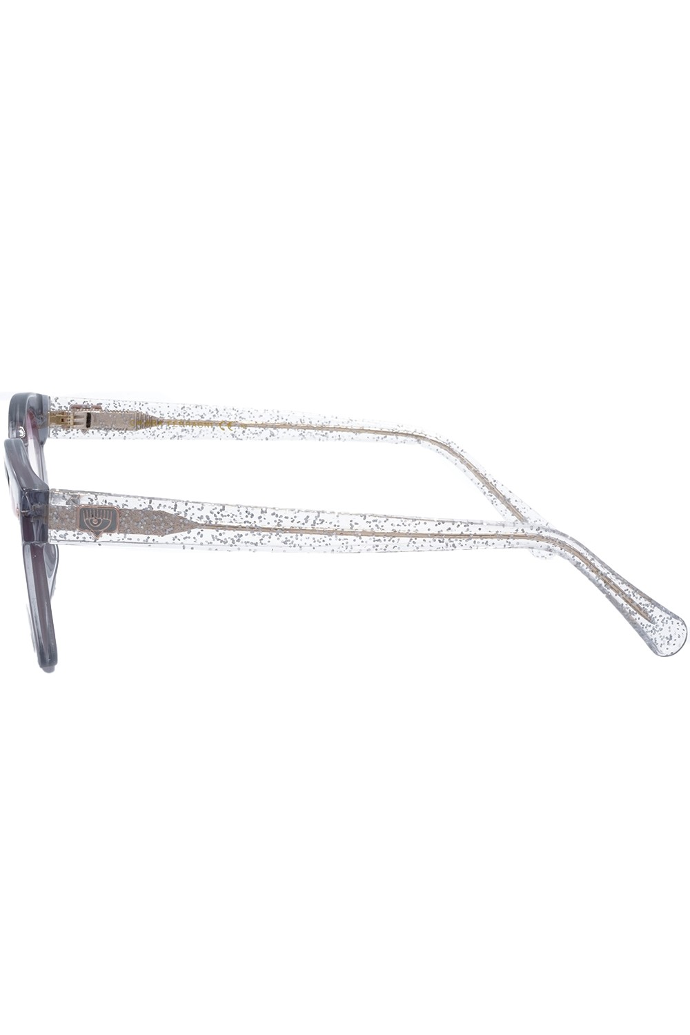 Chiara Ferragni - Occhiali da vista in celluloide tondi per ragazza grigio -