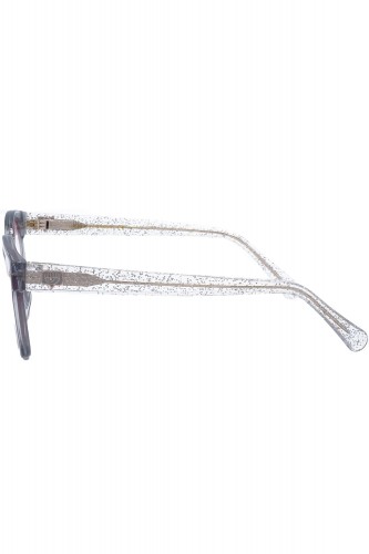 Chiara Ferragni - Occhiali da vista in celluloide tondi per ragazza grigio -